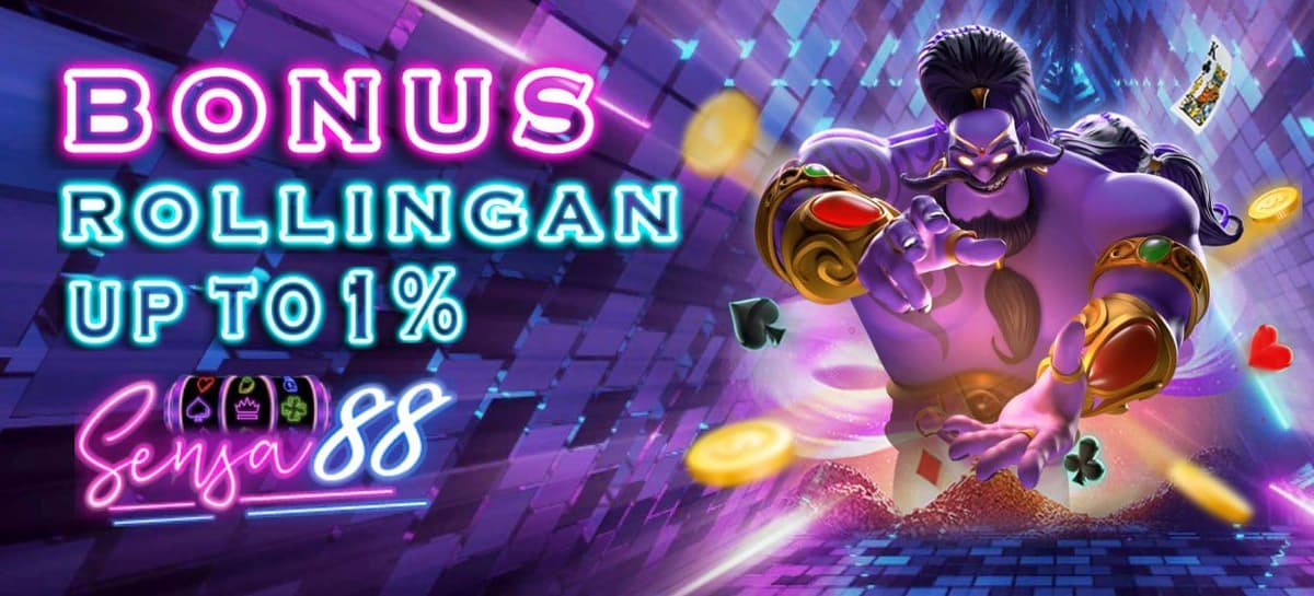 Promo Bonus Rollingan Up To 1%