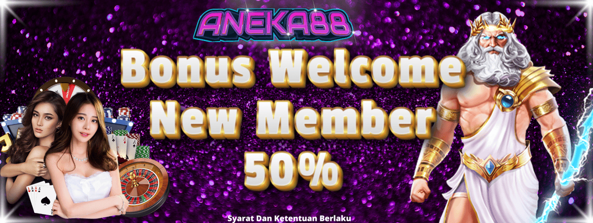 Bonus Welcome 50% Banner