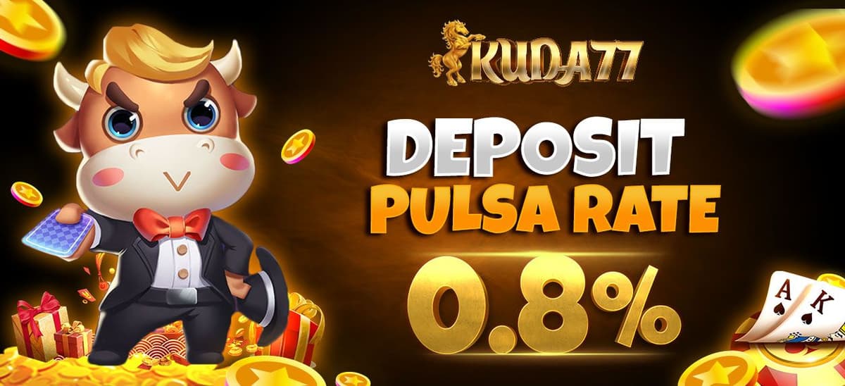 DEPOSIT PULSA RATE 0.8%