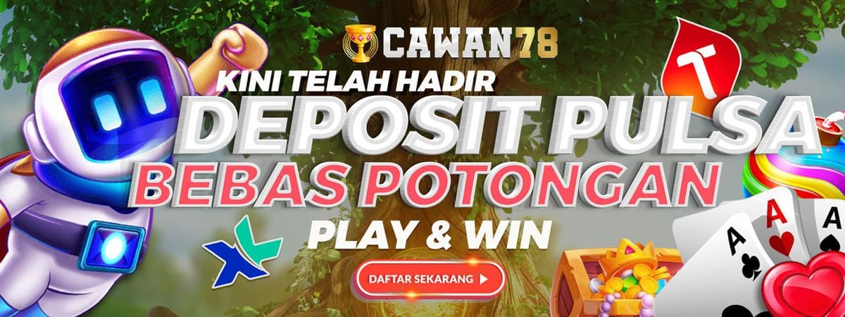 DEPOSIT PULSA TANPA POTONGAN