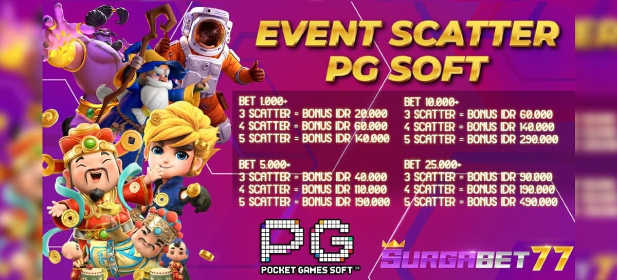 Promo BONUS SCATTER PGSOFT
