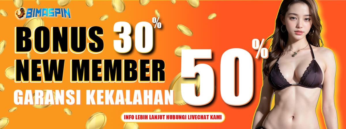 BONUS NEW MEMBER 30% Banner