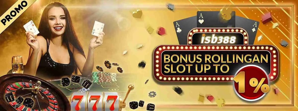 Rollingan slot up to 1 % Banner