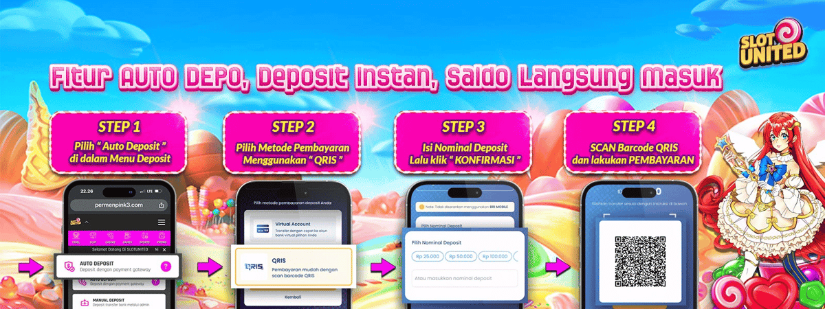 metode auto deposit Banner