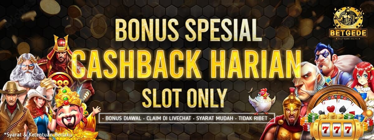 Cashback Harian Banner