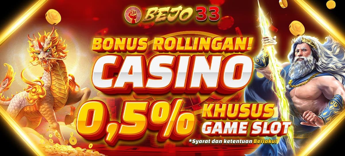 ROLLINGAN MINGGUAN SLOT 0,5%