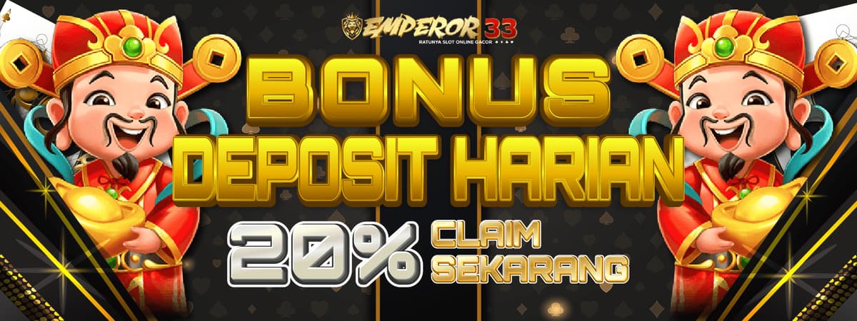 BONUS HARIAN 20% Banner