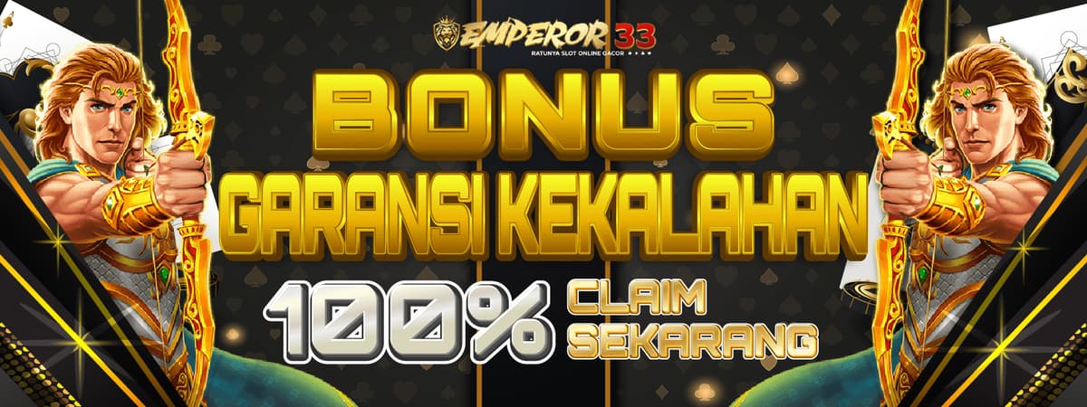 GARANSI KEKALAHAN100% Banner