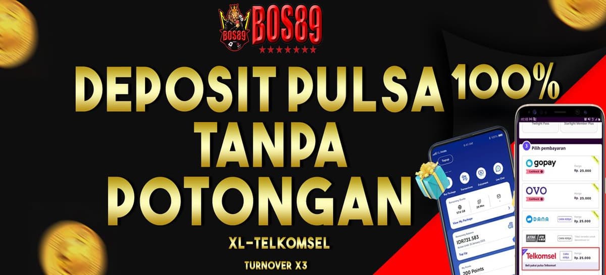 DEPOSIT PULSA TANPA POTONGAN