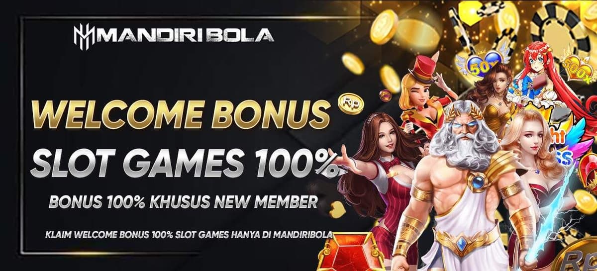 WELCOME BONUS 100% SLOT GAMES