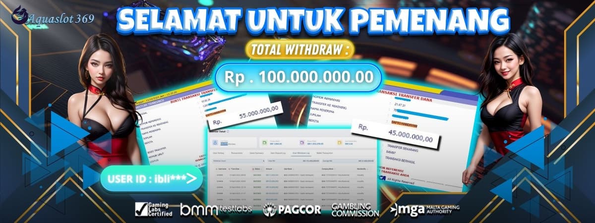 Selamat Untuk Pemenang Withdraw Banner