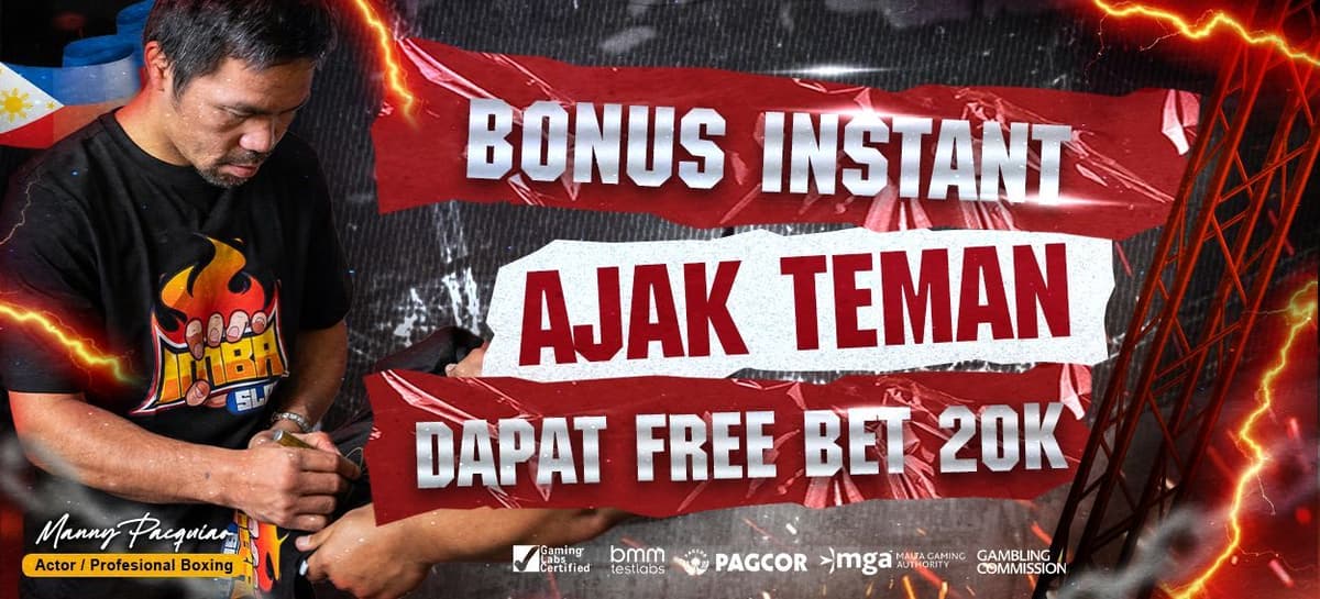 Ajak Teman Dapat Freebet 20K