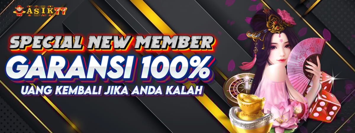CASHBACK SLOT NEW MEMBER 100% Banner