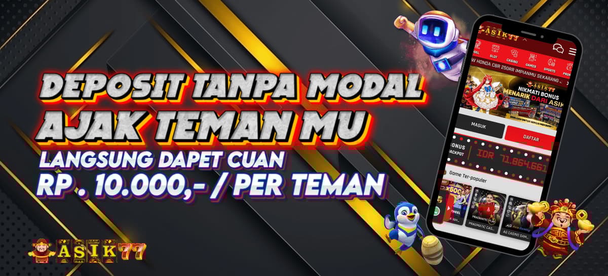 DEPOSIT TANPA MODAL