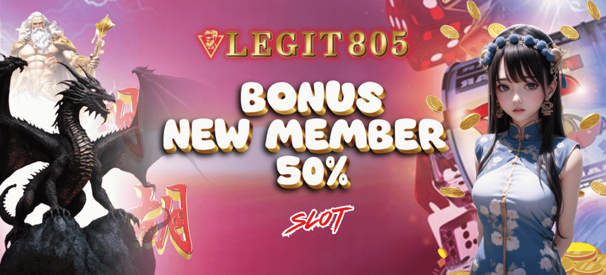 BONUS NEW MEMBER 50% (SLOT)