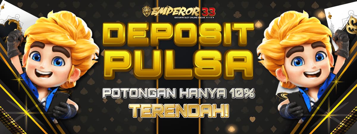 PULSA POTONGAN 10% Banner