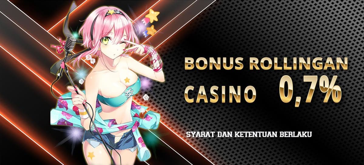 Promo ROLLINGAN CASINO 0.7%