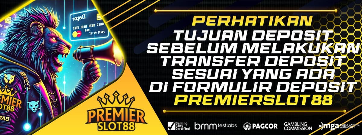 PERHATIKAN TUJUAN DEPOSIT Banner