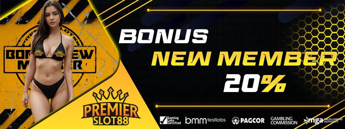 BONUS NEWMEMBER 20% Banner