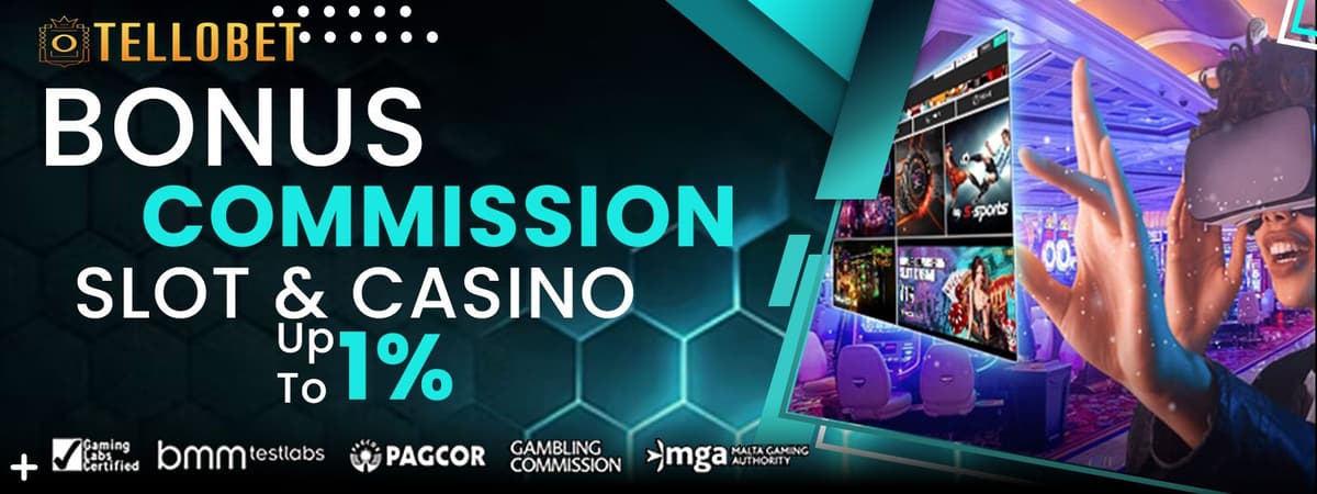 Promo Bonus Commission Live Casino & Slot Up To 0.7%