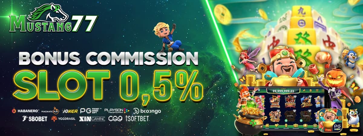Promo KOMISI SLOT 0.5%