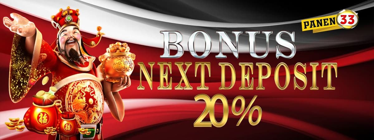 Promo Deposit 20% Slot