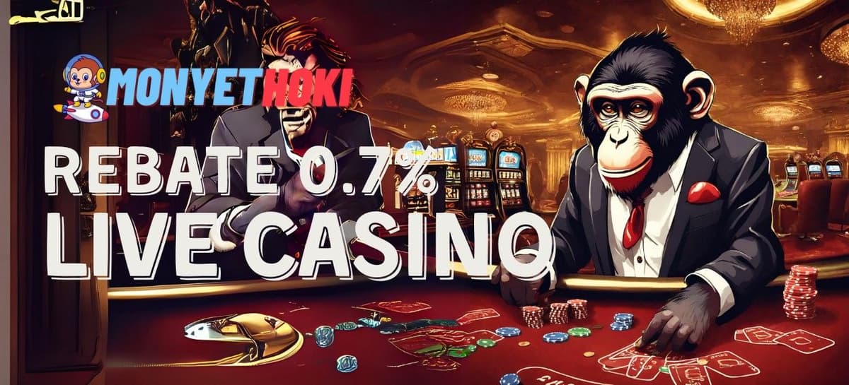 Rebate Live Casino 0.7%