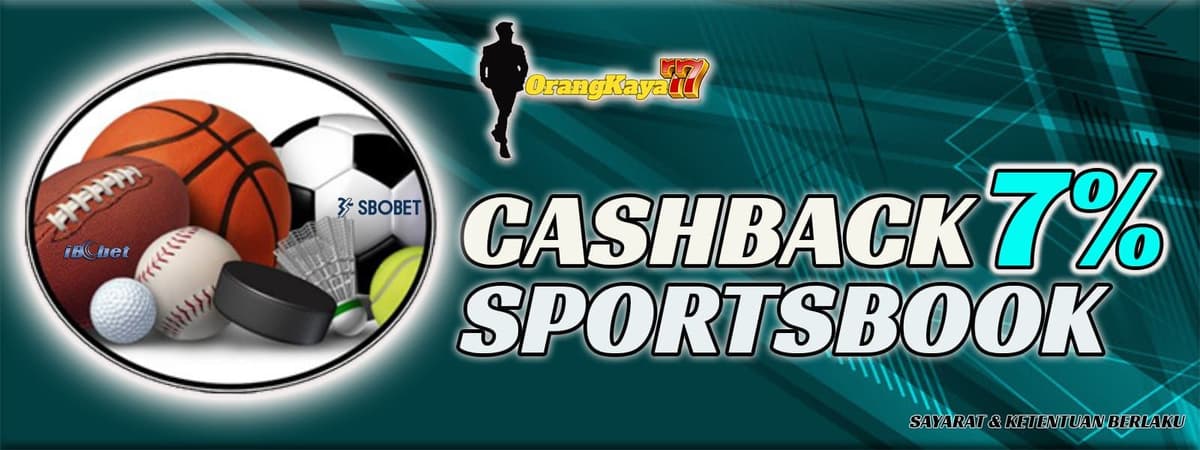 BONUS SPORTSBOOK SLOT 7% Banner