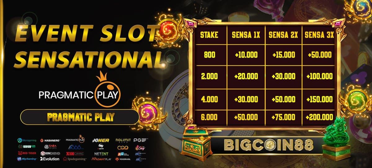 Promo EVENT SLOT SENSATIONAL BIGCOIN88