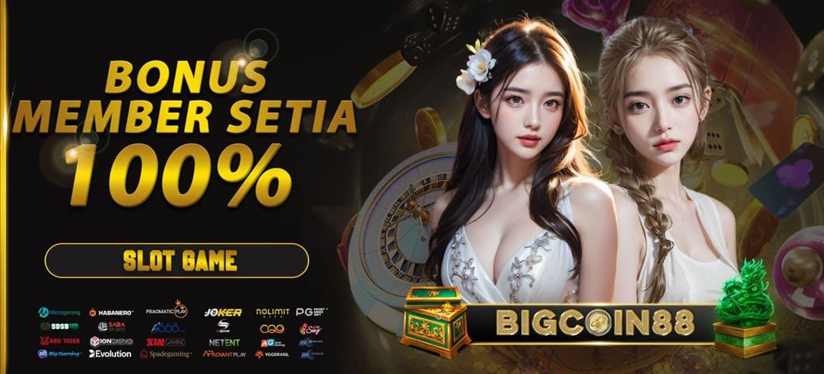 BONUS MEMBER SETIA 100% BIGCOIN88 Banner