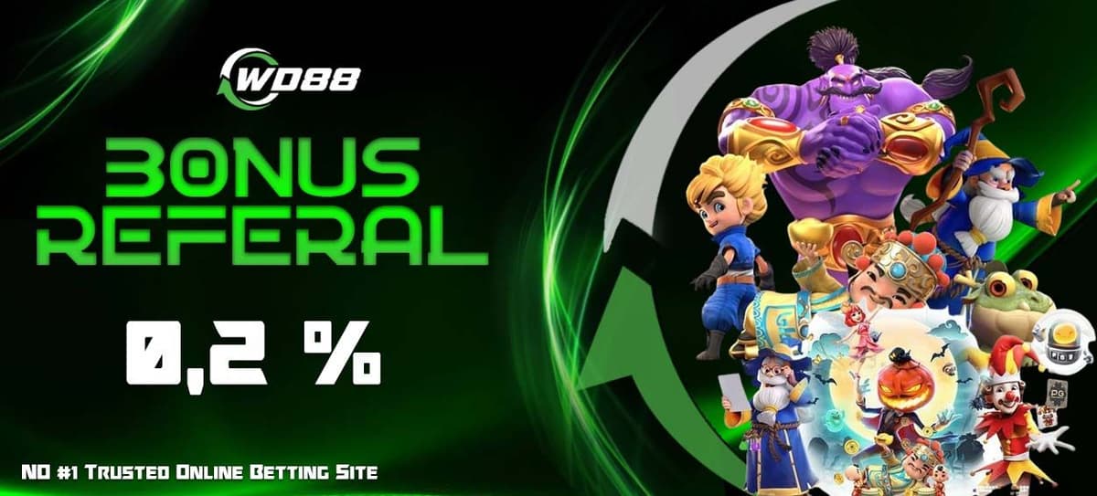BONUS REFERRAL 0,2% Banner
