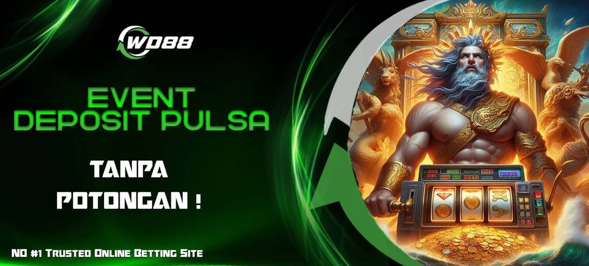 Deposit Via Pulsa & E-wallet Banner