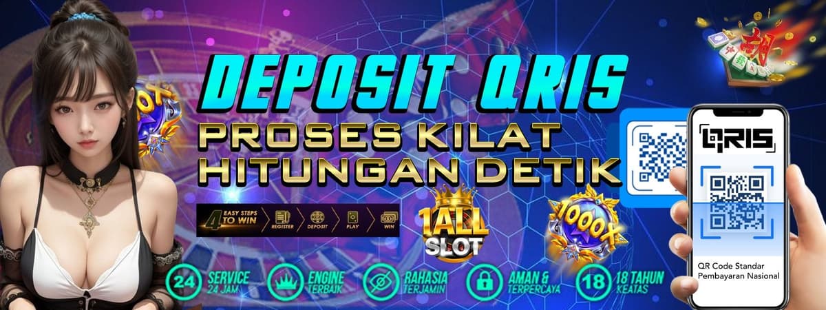 DEPOSIT INSTAN QRIS PROSES 1 DETIK Banner