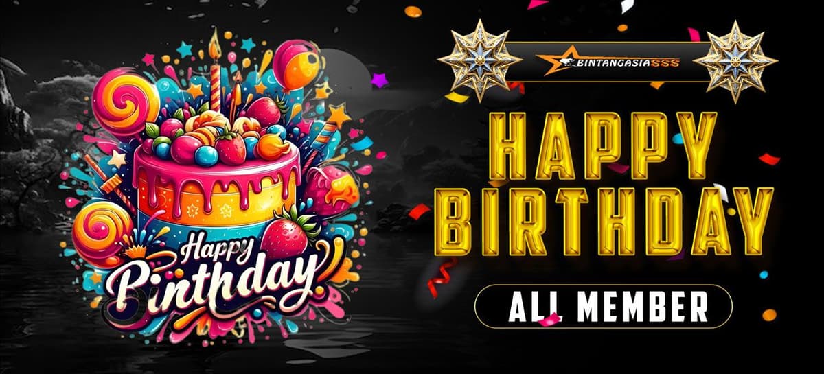 Promo BONUS ULANG TAHUN BINTANGASIA888