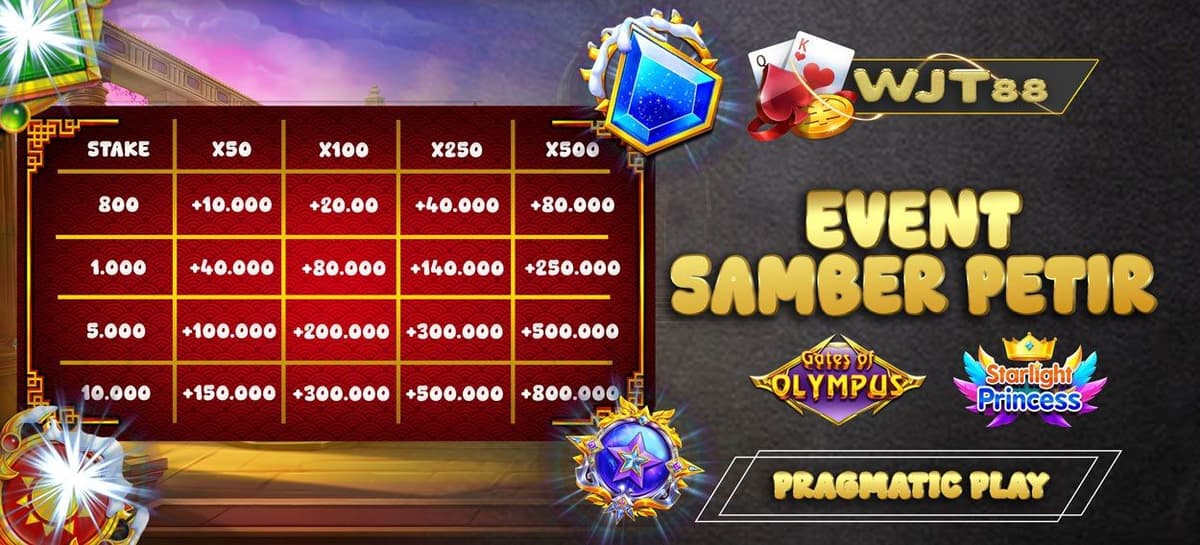 Promo EVENT SAMBER PETIR ZEUS x STARLIGHT WJT88