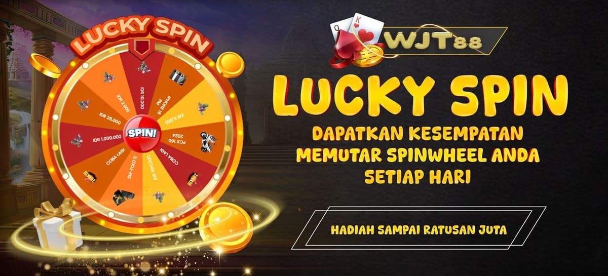 Promo BONUS LUCKY SPIN WJT88