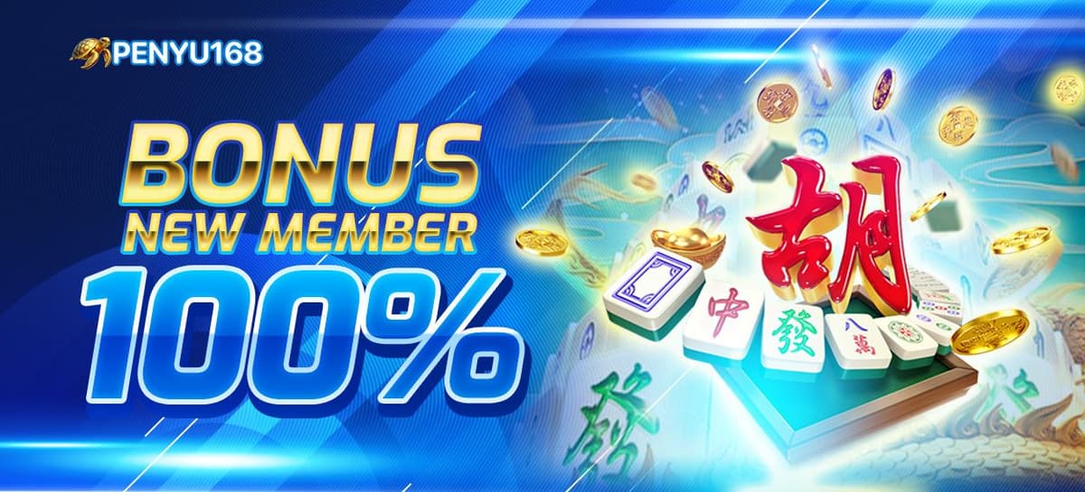 Promo BONUS NEW MEMBER 100%