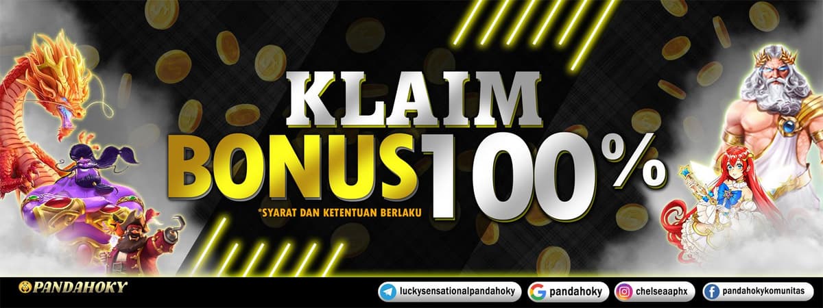 Promo Bonus 100% Banner