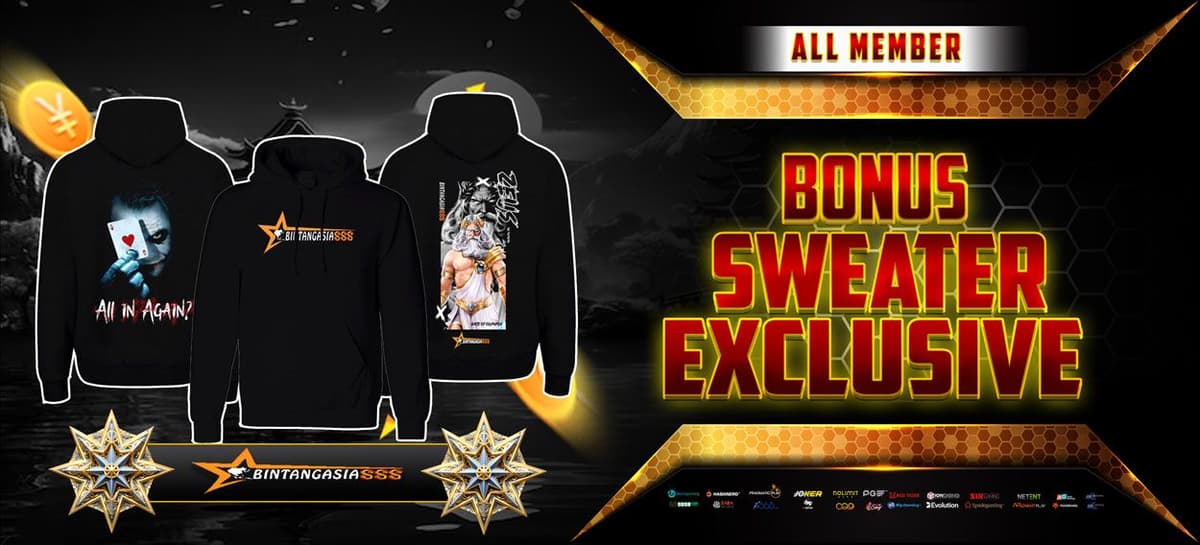 Promo BONUS JACKET EXCLUSIVE BINTANGASIA888