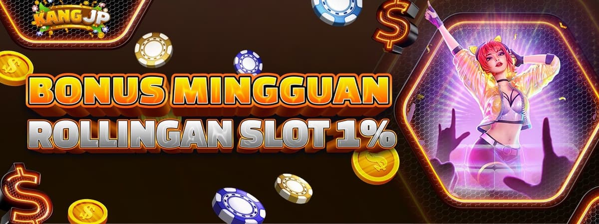 Banner Bonus Mingguan Slot Banner
