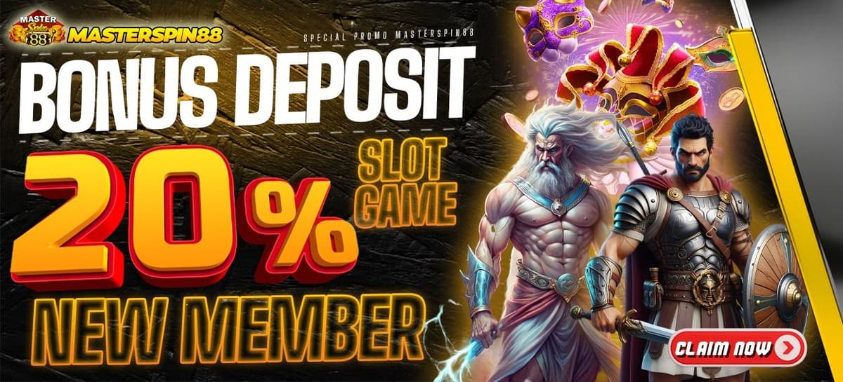 BONUS NEW MEMBER 20%