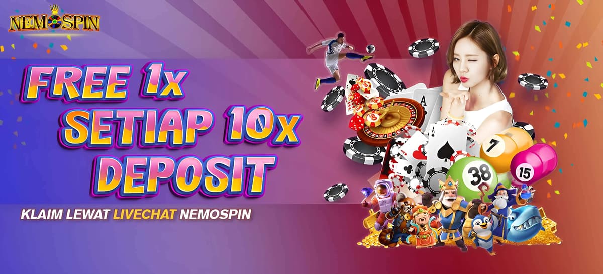Bonus Free Deposit 1 Kali (Slot)