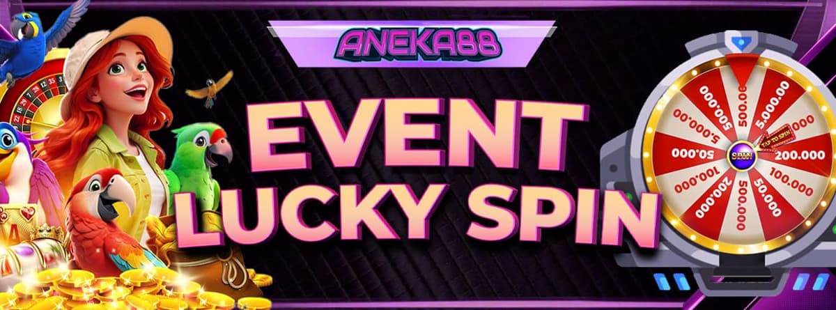 Event  Lucky Spin Aneka88 Banner