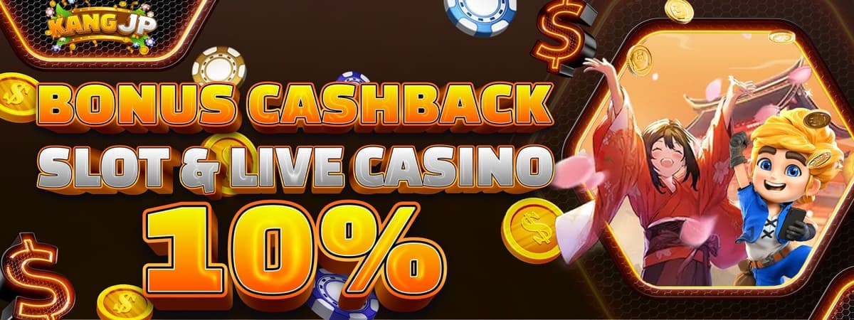 Banner Cashback Slot & Casino Banner