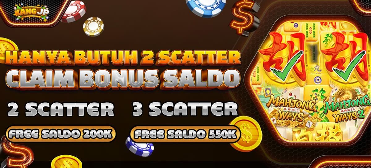 Promo EVENT SCATTER MAHJONG