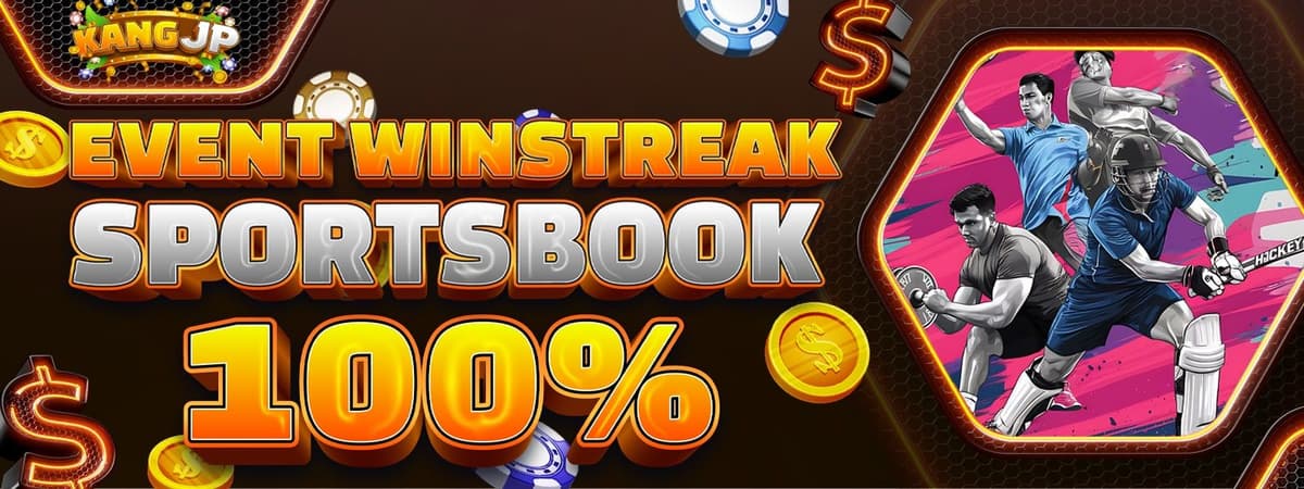Event Winstreak 100% Sportsbook Banner