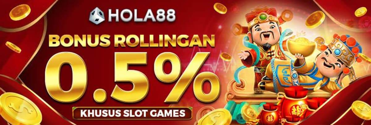 Promo Bonus Rollingan 0.5% Slot Game