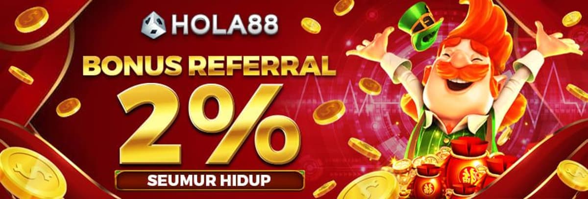 Promo Bonus Referral 2% Seumur Hidup