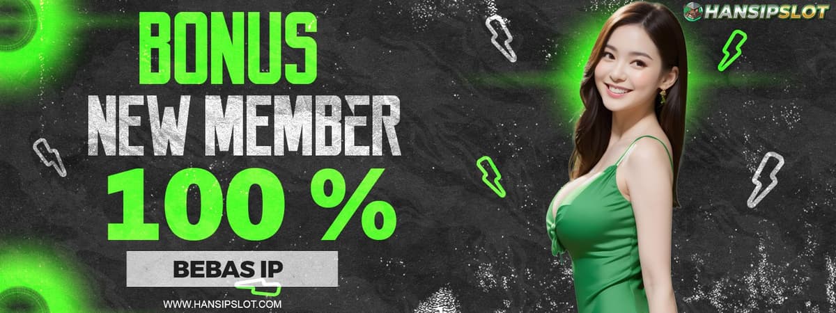 BONUS NEW MEMBER 100 % Banner