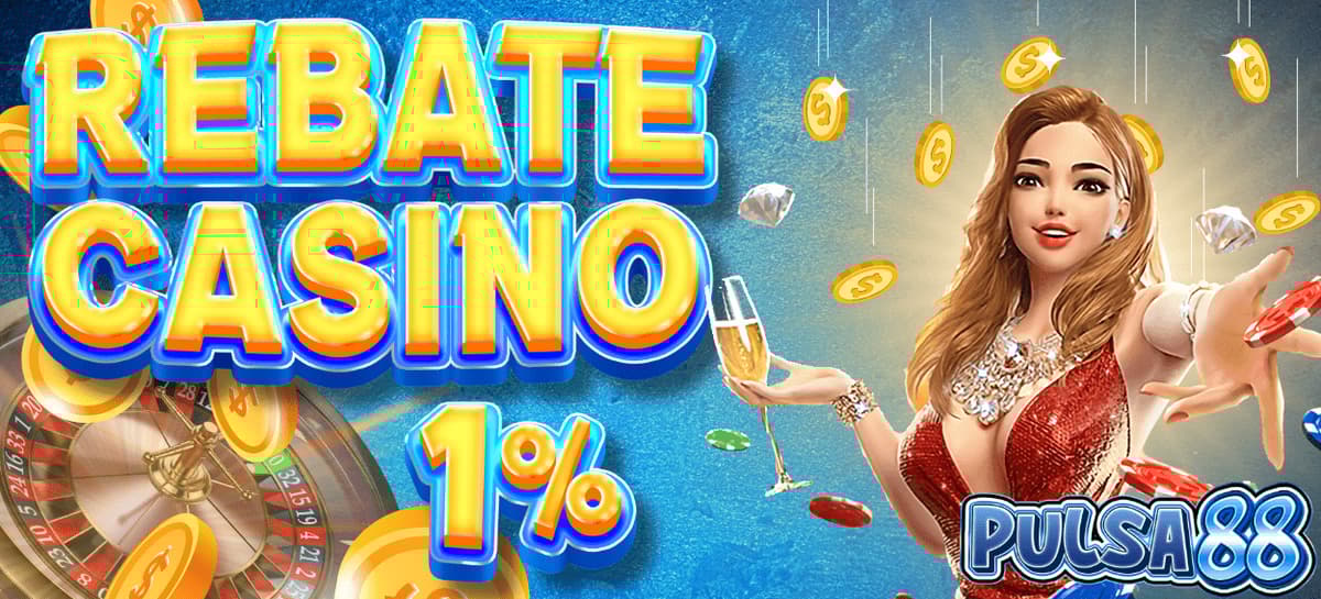 Promo REBATE CASINO 1%